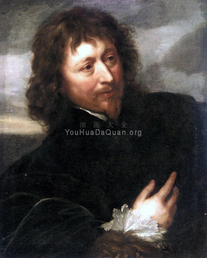 Portrait of Endymion Porter - 安东尼·凡·戴克